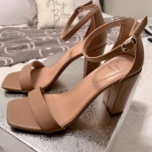 Nude heels